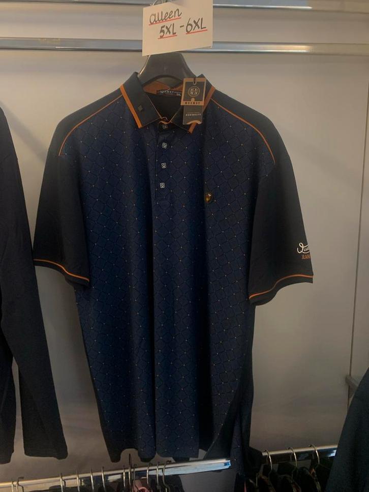 Grote partij herenkleding - 450 stuks - tot 6XL, Kleding | Heren, T-shirts, Nieuw, Overige maten, Overige kleuren, Ophalen