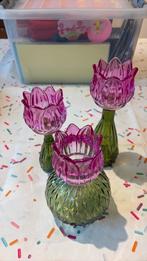 Waxinehouders tulp fuchsia, Ophalen, Nieuw, Overige materialen, Minder dan 25 cm