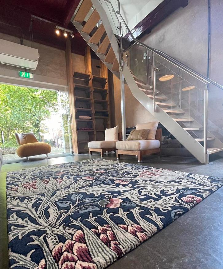 Brink en Campman tapijt Morris & Co Artichoke Mineral, Huis en Inrichting, Stoffering | Tapijten en Kleden, Nieuw, 200 cm of meer