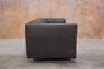 Als NIEUW! donkerbruine leren Montis design driezitsbank, Montis, Design, Montis, Driepersoons