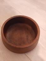 Teak Houten Bakje / Schaal, Huis en Inrichting, Gebruikt, Schaal, Rond, Ophalen of Verzenden