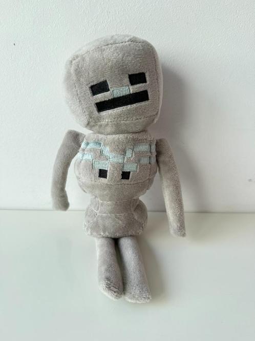 Knuffel skelet 30 cm / Minecraft, Kinderen en Baby's, Speelgoed | Knuffels en Pluche, Zo goed als nieuw, Overige typen, Ophalen of Verzenden