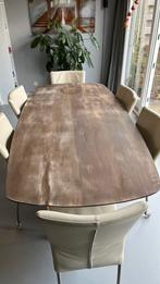 I jaar oude mangotafel. Opknappertje Deens ovaal, Ophalen, Zo goed als nieuw