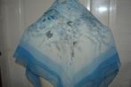 Creation Rupong, mooi organza licht blauw shawl, Creation Rupon, Ophalen of Verzenden, Zo goed als nieuw, Sjaal