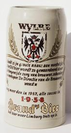 Brand's bierpul 1958 vaste prijs 30 euro Goede staat., Ophalen of Verzenden, Gebruikt, Pul(len), Brand