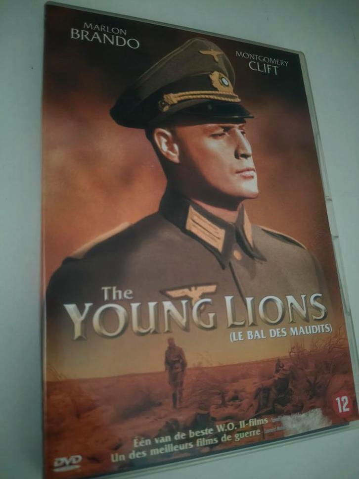 The Young Lions - Marlon Brando 1958 aanrader, Cd's en Dvd's, Dvd's | Klassiekers, Zo goed als nieuw, Actie en Avontuur, 1940 tot 1960