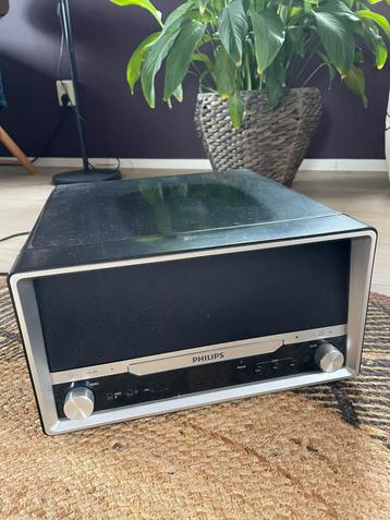Philips platen/cd speler tuner combi met ingebouwde speaker beschikbaar voor biedingen
