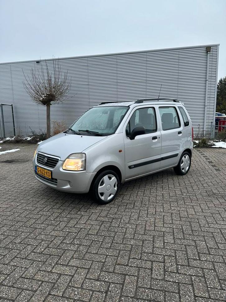 Suzuki wagon R Grijs lange apk, Auto's, Suzuki, Particulier, Benzine, Stationwagon, Geïmporteerd, Zilver of Grijs, Ophalen