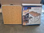 Camping tafel met 4 krukjes, Caravans en Kamperen, Kampeermeubelen, Ophalen, Campingtafel, Onbekend, Onbekend
