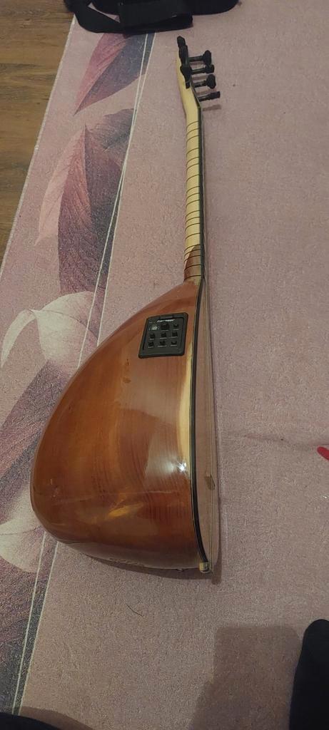 Kısa sap oyma bağlama/saz, Muziek en Instrumenten, Instrumenten | Toebehoren, Overige instrumenten, Ophalen