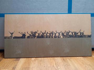 Storywood Hertenkamp 110x55cm beschikbaar voor biedingen