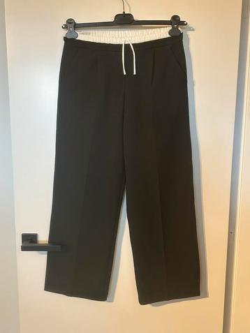 Zara - zwarte broek dubbele tailleband | maat 164 beschikbaar voor biedingen
