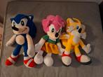Sonic Knuffels - Set van 3, Ophalen of Verzenden, Zo goed als nieuw, Overige typen