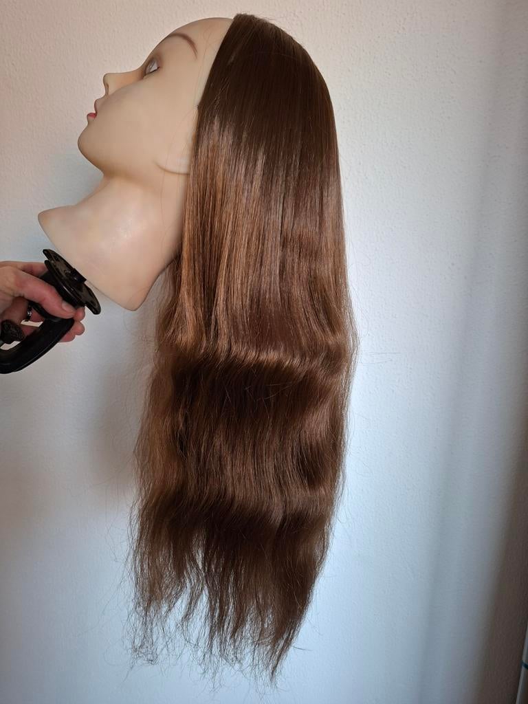Kappershoofd / Oefenmodel incl tafelklem, Sieraden, Tassen en Uiterlijk, Uiterlijk | Haarverzorging, Zo goed als nieuw, Overige typen