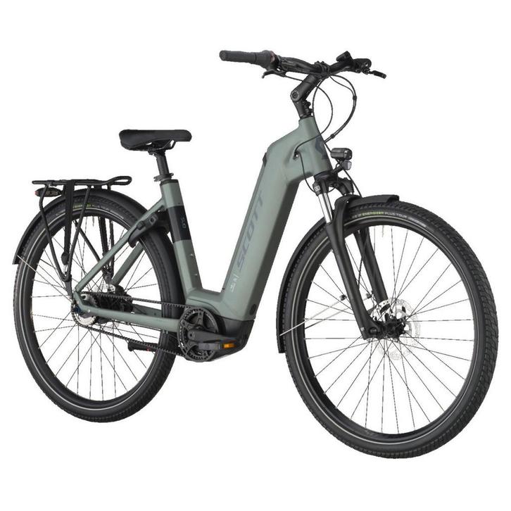 Scott Sub 40 Belt Wave M Lage instap Highland Green 52cm M 2, Fietsen en Brommers, Elektrische fietsen, Nieuw, Overige merken