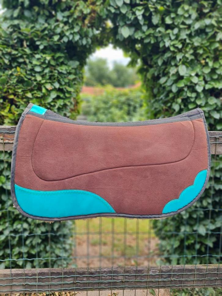 Lucky Rider westernpad, Dieren en Toebehoren, Paarden en Pony's | Dekens en Dekjes, Zo goed als nieuw, Ophalen of Verzenden