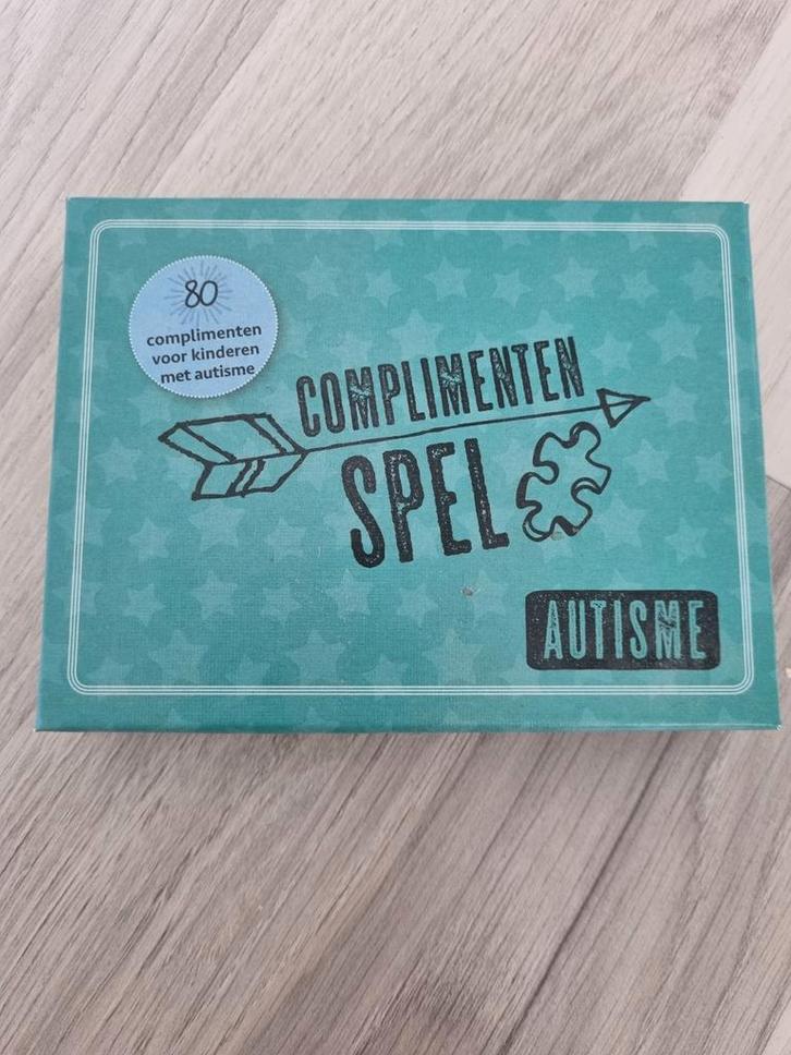 Complimenten Spel - Autisme, Kinderen en Baby's, Speelgoed | Overig, Zo goed als nieuw, Jongen of Meisje, Ophalen of Verzenden