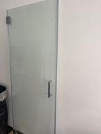 Glazen Douchedeur 80x200 - Zo Goed Als Nieuw, Gebruikt, 80 tot 100 cm, Binnendeur, Ophalen of Verzenden