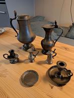 Tinnen voorwerpen, Ophalen