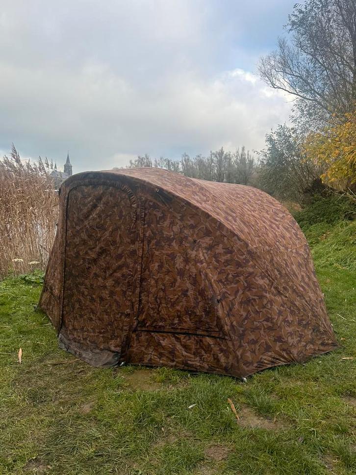 Fox camo 1man xl + overwrap, Watersport en Boten, Hengelsport | Karpervissen, Zo goed als nieuw, Overige typen, Ophalen of Verzenden