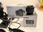 Canon EOS 800D + EF-S 18-55mm IS STM + EF 50mm f/1.8 S, Ophalen of Verzenden, Zo goed als nieuw, Canon