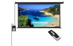 Nieuwe Elektrisch Projectiescherm 120 inch WEEK actie!, Ophalen, Nieuw