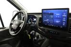 Ford Transit 2.0 TDCI 130PK L2H2 EURO 6 - Airco - Navi - Cru, Auto's, Voorwielaandrijving, Stof, 4 cilinders, Wit