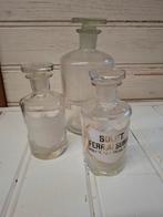 Antieke apothekers flessen, Ophalen of Verzenden