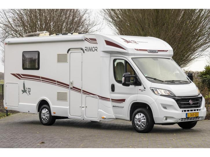 Rimor Seal 69 PLUS Queensbed+hefbed|160PK|5p|'18|Euro6, Caravans en Kamperen, Campers, Bedrijf, tot en met 5, Half-integraal, Overige merken