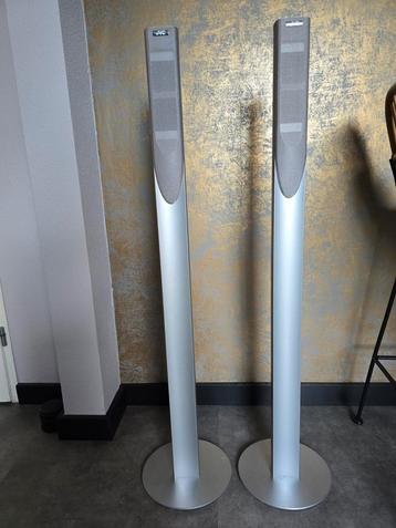 JVC Zuilspeakers - Set van 2 beschikbaar voor biedingen