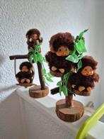 Vintage Monchhichi Aapjes in Boom - Set van 2, Antiek en Kunst, Antiek | Speelgoed, Ophalen of Verzenden
