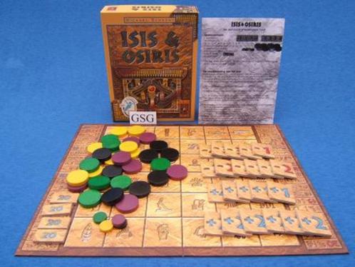 Isis & Osiris nr. 999-ISO01-02, Hobby en Vrije tijd, Gezelschapsspellen | Bordspellen, Zo goed als nieuw, Ophalen