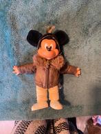 Vintage mickey mouse vliegenier zie foto’s, Ophalen of Verzenden, Mickey Mouse, Gebruikt, Knuffel