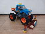 Lego Monstertruck set 60180 prima staat, Ophalen of Verzenden, Zo goed als nieuw, Bus of Vrachtwagen, Overige merken