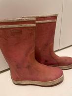 Aigle Regenlaarsjes Roze Maat 34, Ophalen of Verzenden, Gebruikt, Meisje, Laarzen