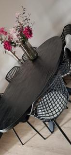 Eetkamer tafel ovaal 200cm lang., Huis en Inrichting, Tafels | Eettafels, Ophalen, 100 tot 150 cm, 200 cm of meer, Zo goed als nieuw