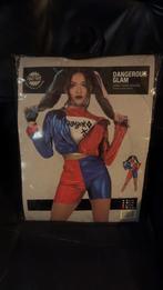 Harley Quinn costume maat XL, Kleding | Dames, Carnavalskleding en Feestkleding, Ophalen of Verzenden, Zo goed als nieuw, Maat 46/48 (XL) of groter