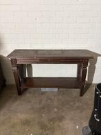 Antieke sidetable, Huis en Inrichting, Tafels | Sidetables, Ophalen, Gebruikt, 100 tot 150 cm, 25 tot 50 cm