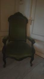 Mosgroene stoel, Antiek en Kunst, Ophalen