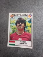 Panini sticker WK 82 Espana. Gabor Szanto Hongarije., Ophalen of Verzenden, Zo goed als nieuw
