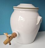 Fraaie rumtopf met kraantje, Ophalen of Verzenden