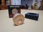 Platenspeler 7 Inch Alu Adapter, 45 RPM Single Puck (Gold), Nieuw, Overige merken, Ophalen of Verzenden