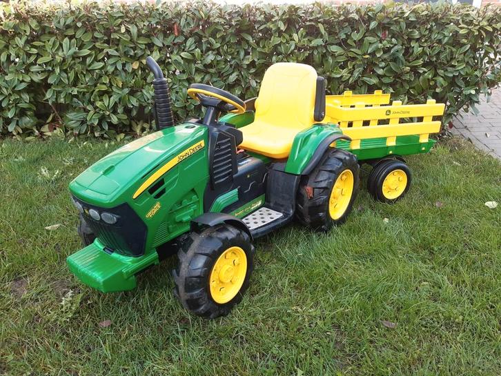 John deere peg perego tractor, Kinderen en Baby's, Speelgoed | Buiten | Skelters, Zo goed als nieuw, Overige merken, Ophalen of Verzenden