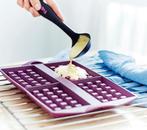 upperware siliconen multiflex Wafelvorm bakvorm + recepten, Ophalen of Verzenden, Nieuw, Wit, Overige typen