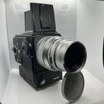 HASSELBLAD 500EL-M & 150mm f4 Sonnar C & a12 back., Ophalen of Verzenden, Gebruikt, Spiegelreflex, Overige Merken