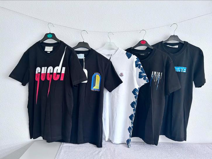 Diverse Designer T-Shirts - Maat L, Kleding | Heren, Heren-kledingpakketten, Zo goed als nieuw, Maat 52/54 (L), Ophalen of Verzenden