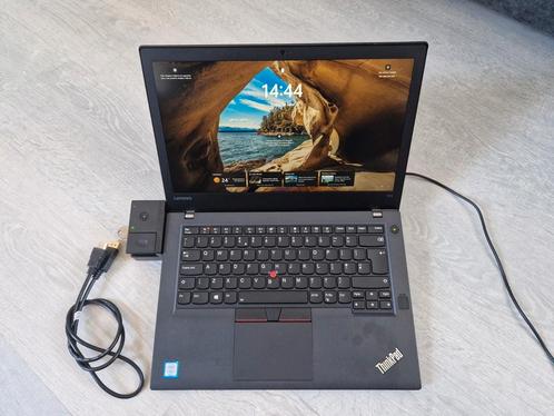 Lenovo ThinkPad T470 i7-6600U, Computers en Software, Windows Laptops, Gebruikt, 14 inch, SSD, 2 tot 3 Ghz, Ophalen
