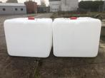 Lege ibc vaten  1000L zo goed als schoon, gratis, Tuin en Terras, Ophalen, Kunststof, Met kraantje, 150 liter of meer