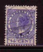 Nederland 1924 155 Wilhelmina 15c, Gest, Postzegels en Munten, Postzegels | Nederland, Ophalen of Verzenden, T/m 1940, Gestempeld