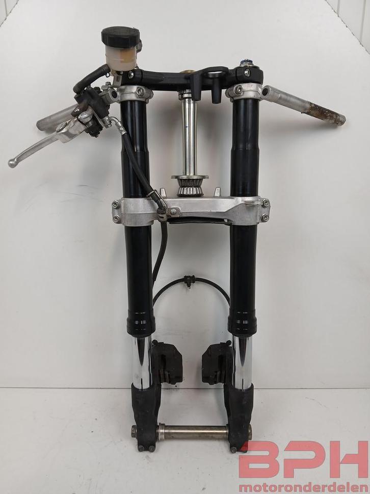 Upside down caferacer voorvork Suzuki GSX-R 750 K8 K9 L0 200, Motoren, Onderdelen | Suzuki, Gebruikt, Ophalen of Verzenden
